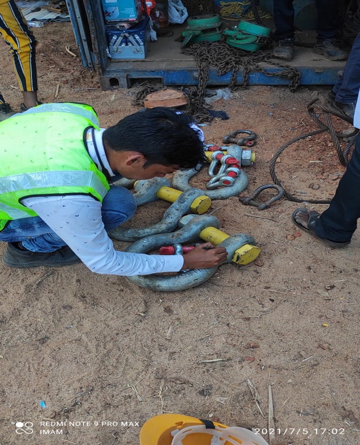 INSPECTION OF LIFTING TOOLS