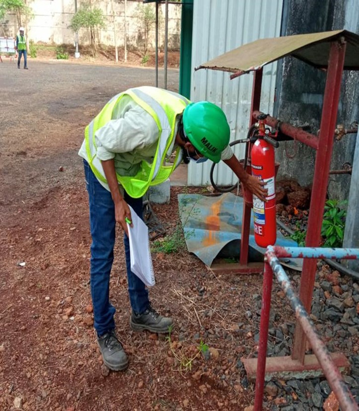 INSPECTION AND TAGGING OF FIRE EXTINGUISHER