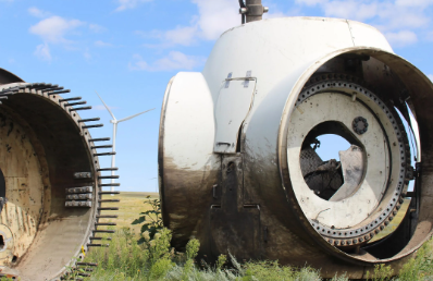 WIND TURBINE DISMANTLING