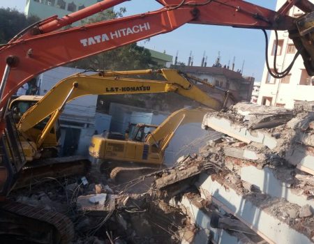 Building demolition